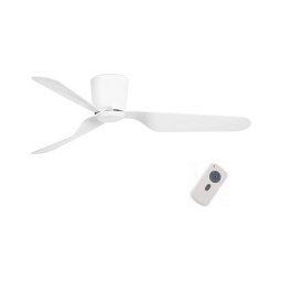 Ventilator de tavan FARO 33471N PEMBA alb + telecomandă