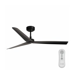 Ventilator de tavan MILOS negru FARO 34100 + remote control
