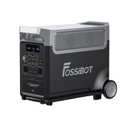 Statie de incarcare portabila Fossibot F3600 Pro Negru, 3600W, 3840Wh, Ecran LCD, Protectie BMS, 13 iesiri, Lanterna LED detasabila, SOS