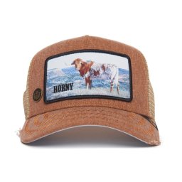 Goorin Bros sapca maro trucker rodeo horny