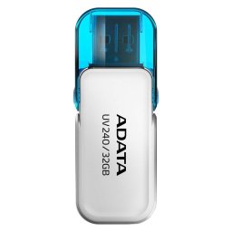 Memorie USB 2.0 ADATA, 64GB, alb "AUV240-64G-RWH