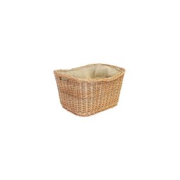 Coș pentru lemne din rachită cu mânere 32x49,5 cm