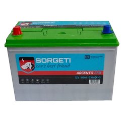 Baterie auto 90Ah Sorgeti Argento Asia EFB Start-Stop 306x175x220 810A 12V, polaritate inversa