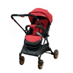 Carucior sport, cu maner reversibil, pliabil si troler, T700 For Angel, Rosu