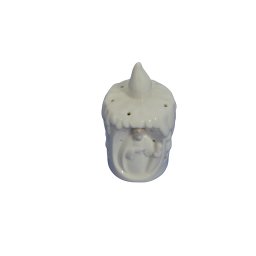 Candela mica portelan cu baterii, 6017-19