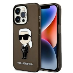Husa Husă Karl Lagerfeld Ikonik Karl (transparent) pentru iPhone 14 Pro Max, Transparent
