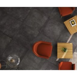 Gresie portelanata Sintesi Italia, Flow Black 20x20 cm -GFB2020