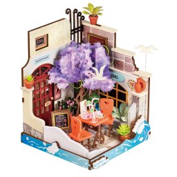 Puzzle 3D, Restaurantul Sea Holiday, Rolife, lemn, 68 piese
