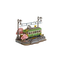 Puzzle 3D, Calatoria Sakura, Rolife, lemn, 223 piese