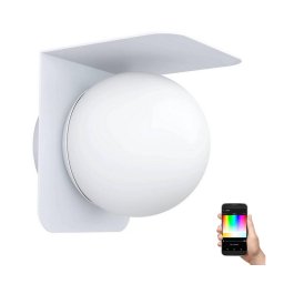 Corp de iluminat LED RGBW de exterior Eglo 31052 CORRIENTES 1xE27/9W/230V IP44 alb