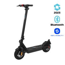Trotineta electrica pliabila iSEN X9 Pro Max 2023 Negru, BT, 10 inch, 1100W, autonomie maxima 100km, pana la 40km h, baterie detasabila