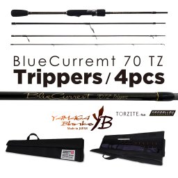 YAMAGA BLUE CURRENT 70TZ TRIPPERS PILAR TRAVEL 4 SEC 2.145m 12gr Fuji Titanium Torzite