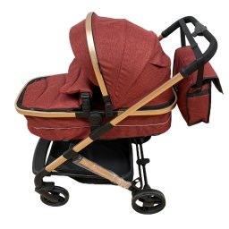 Carucior 2 in 1 transformabil landou-sport, 608 Rosu