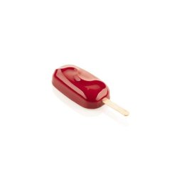 Forma Silicon pentru Inghetata si Desert pe Bat Wave GEL18 3D, 2 forme x 6 cavitati 9.3 x 4.8 x H 3 cm, 88 ml, 50 bastonase