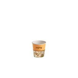 Pahare Carton Groovy, O 6.25 x H 6.25 cm, 4 oz, 115 ml, Set 84 buc