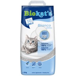 Biokat's Bianco Attracting Nisip pisici 3 x 5 kg