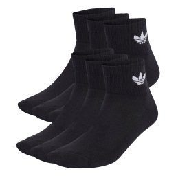 ADIDAS ORIGINALS Șosete 'Mid Ankle 6 Pairs' negru / alb