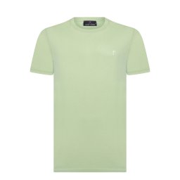 Jacey Quinn Tricou verde / alb
