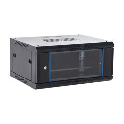 Rack perete 4U 19 600x450, negru, seria economica - ASYTECH Networking ASY-4U-6045WL