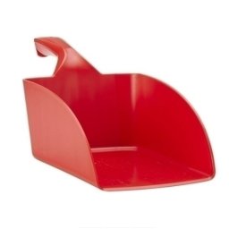 Scafa cu Baza Dreapta 2 Litri, Material Plastic Rosu, L 38 cm