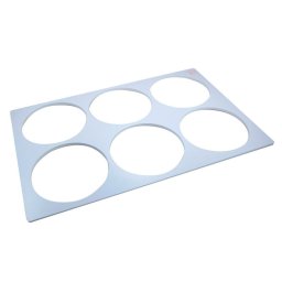 Placa Formare 6 Discuri O 17.5 cm si H 8 mm, Material Plastic Rigid