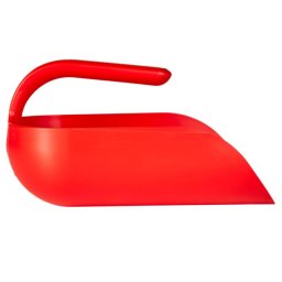 Scafa cu Baza Rotunjita 2 Litri, Material Plastic Rosu, L 27 cm