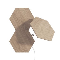 Nanoleaf Elements Wood Look Hexagons Expansion Pack (3 panels)
