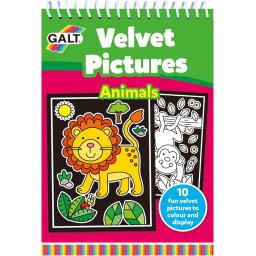 Planse din catifea pentru colorat - Animalute