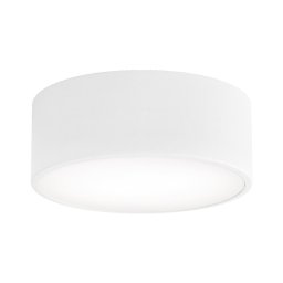 Plafonieră pentru baie CLEO 1xE27/24W/230V d. 20 cm alb IP54