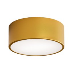 Plafonieră pentru baie CLEO 1xE27/24W/230V d. 20 cm auriu IP54