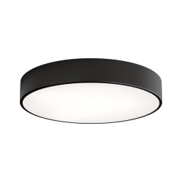 Plafonieră pentru baie CLEO 4xE27/24W/230V d. 50 cm negru IP54
