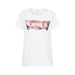 LEVI'S ® Tricou 'Perfect Tee' roz / roz pal / negru / alb