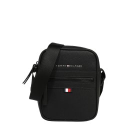 TOMMY HILFIGER Geantă de umăr 'Essential' roșu / negru / alb