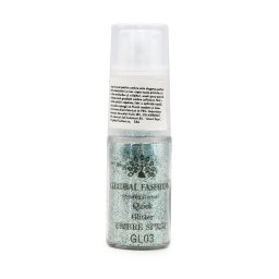 Spray uscat pentru ombre, pentru unghii, Glitter GL-03