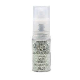 Spray uscat cu efect ombre pentru unghii, Glitter GL-07