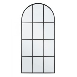 Oglinda perete otel negru Window 80x2.5x170 cm