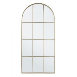 Oglinda perete otel auriu Window 80x2.5x170 cm