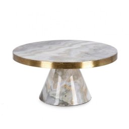Set 2 platouri decorative metal Marsha 30x14 cm