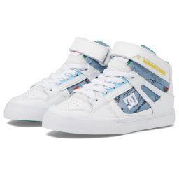 DC Pure High-Top EV (Little KidBig Kid) Heather Dark Denim