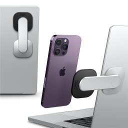 Suport monitor/laptop Spigen OneTap S312, argintiu