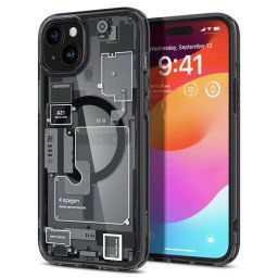 Husa Spigen Ultra Hybrid MagSafe, zero one - iPhone 15 Plus