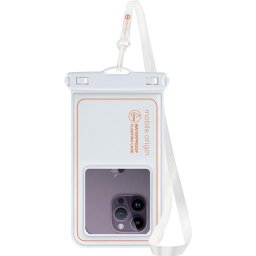 Husa Mobile Origin Waterproof floating case 6,8", white/orange