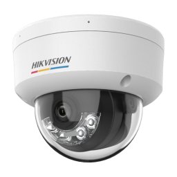 Camera supraveghere IP, ColorVu, Dual Light, 6MP, lentila 2.8mm, IR 30m, WL 30m, Mic, PoE, IK08 - HIKVISION DS-2CD1167G2H-LIU