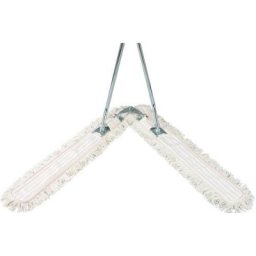 Rezerve mop plat din bumbac, 100 cm, 2 buc/set Manutan