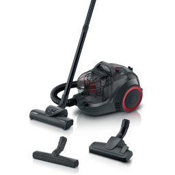 Aspirator Bosch BGS21POW2 Vacuum cleaner, Bagless, 750 W, Black