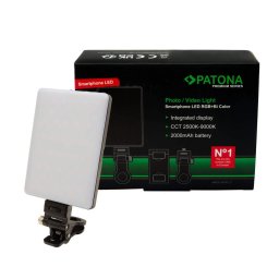 Lumini foto-video Lampa LED RGB Smartphone Patona Smartphone RGB Bi Colour Light - 4279