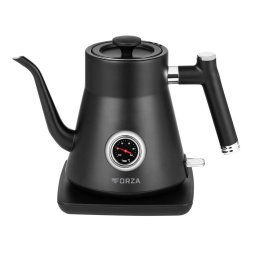 Fierbator Fierbator electric ECG Forza 5000 Pour over Nero, 1200 W, 0.8 litri, otel inoxidabil, negru mat
