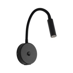 Lampă de perete cu port USB LAGOS 1xG9/3W/5V negru
