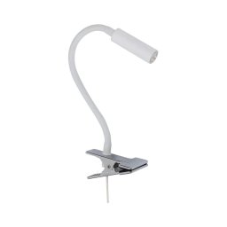Lampă cu clemă LAGOS 1xG9/3W/230V alb