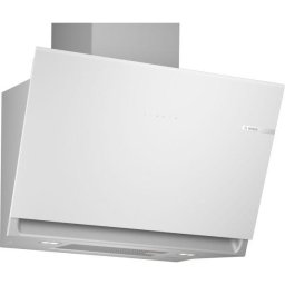 Hota incorporabila decorativa Bosch DWK81AN20, 3 trepte + intensiv, Putere de absorbtie 915 mc/h, 80 cm, Sticla alba
